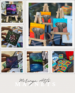 Moringa Customized Magnets