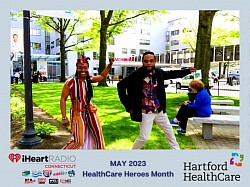 Mental Health awareness with Kemauli at Hartford Hospital, with iheartradio